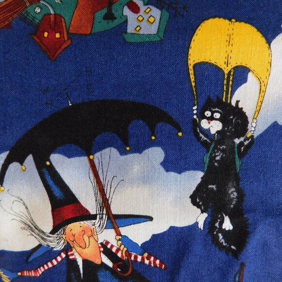 OOP this n that kats Alexander Henry Fabrics kawaii Where’s Waldo cat parade 1yd - Picture 12 of 16